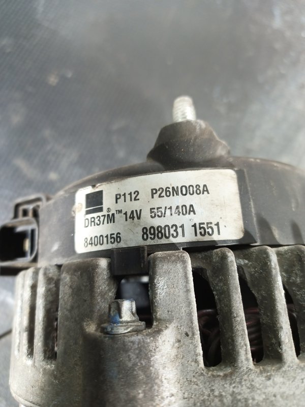 Alternador OPEL A17DTR 8980311551