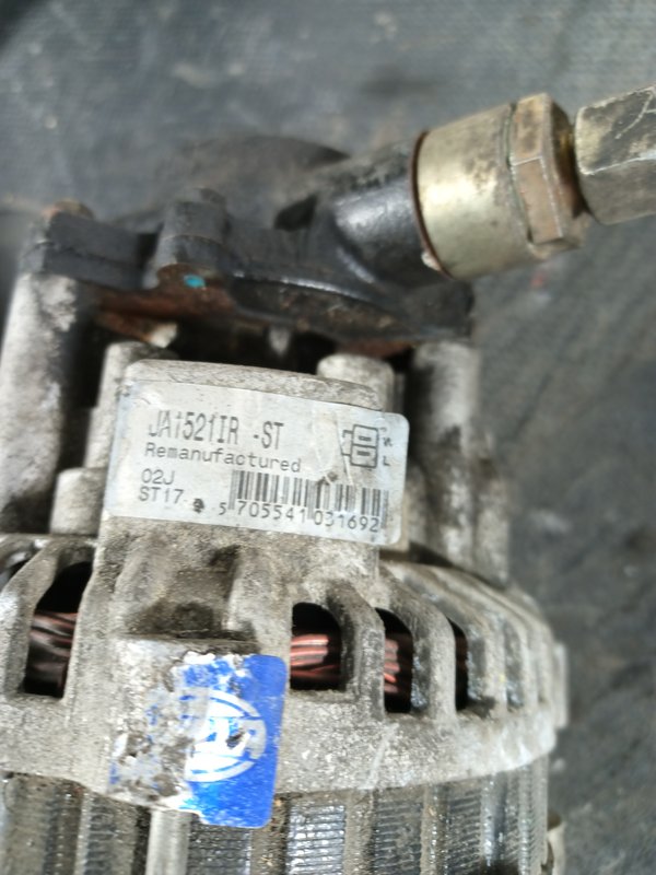 Alternador OPEL Y17DT JA1521IR
