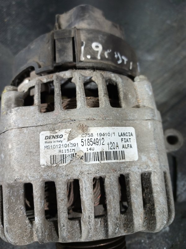 Alternador Grupo Fiat 1.9 CDTI 51854912
