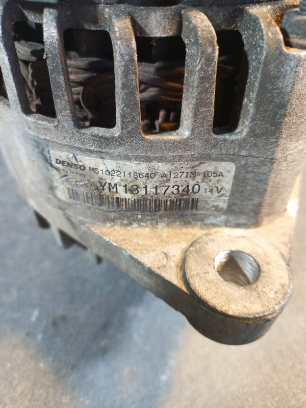 Alternador Grupo Fiat 1.9 CDTI YM13117340