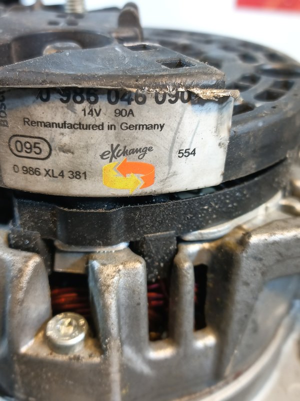 Alternador ALFA ROMEO 156 0986046090