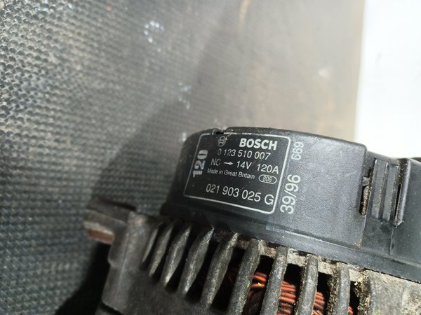 Alternador Grupo VAG MOTOR VR6 021903025G