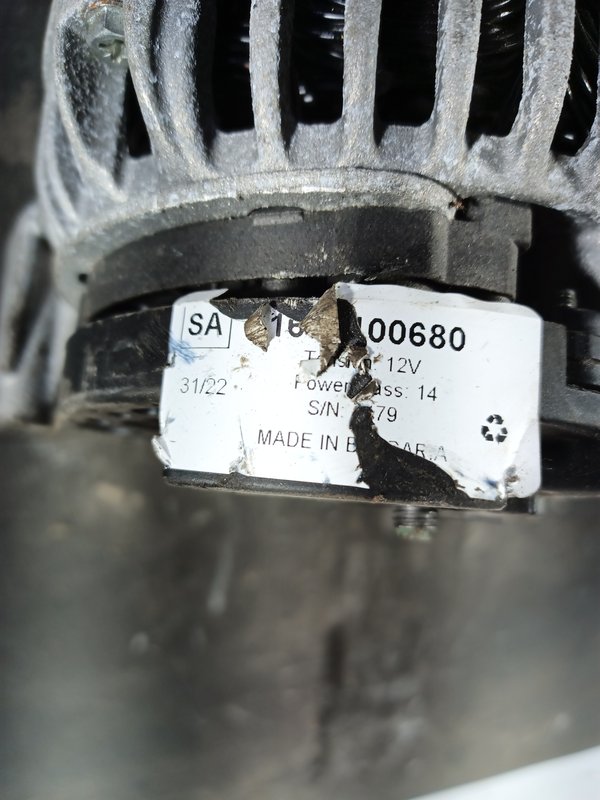 Alternador Grupo VAG 1.6 TDI 03L903023
