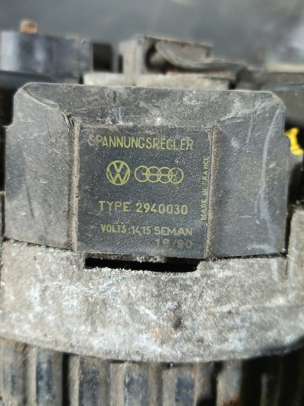 Alternador VW GOLF II 1.6 TDI 2940030