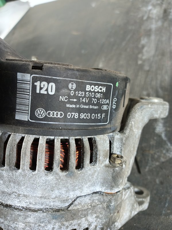 Alternador Grupo VAG MOTOR ALF 078903015F