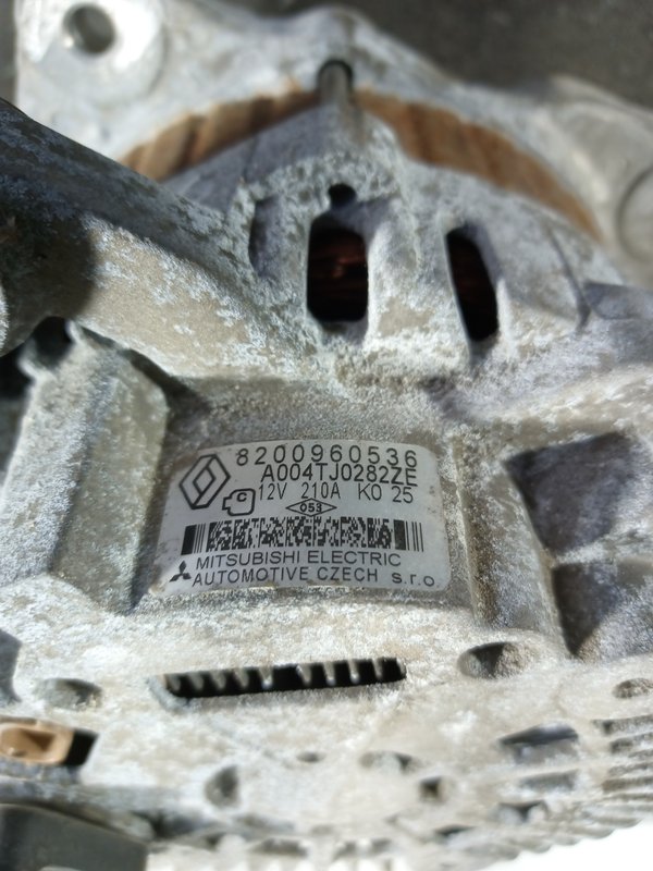 Alternador RENAULT 20DCI 8200960536