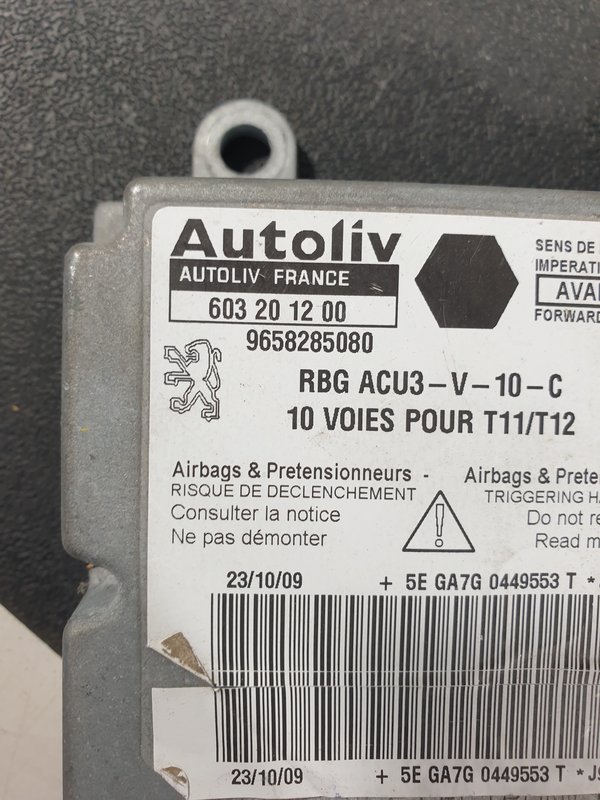 Centralina Airbags Peugeot 206 9658285080