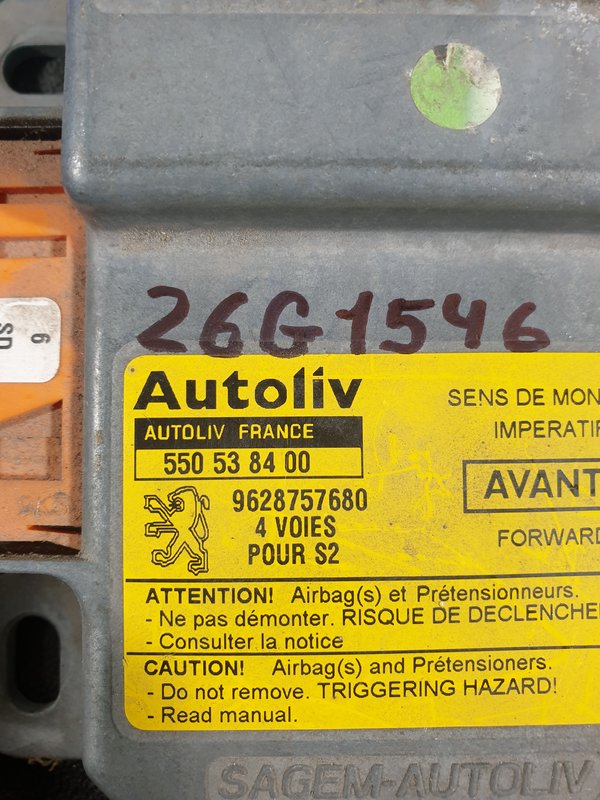 Centralina Airbags Peugeot 106 II 550538400