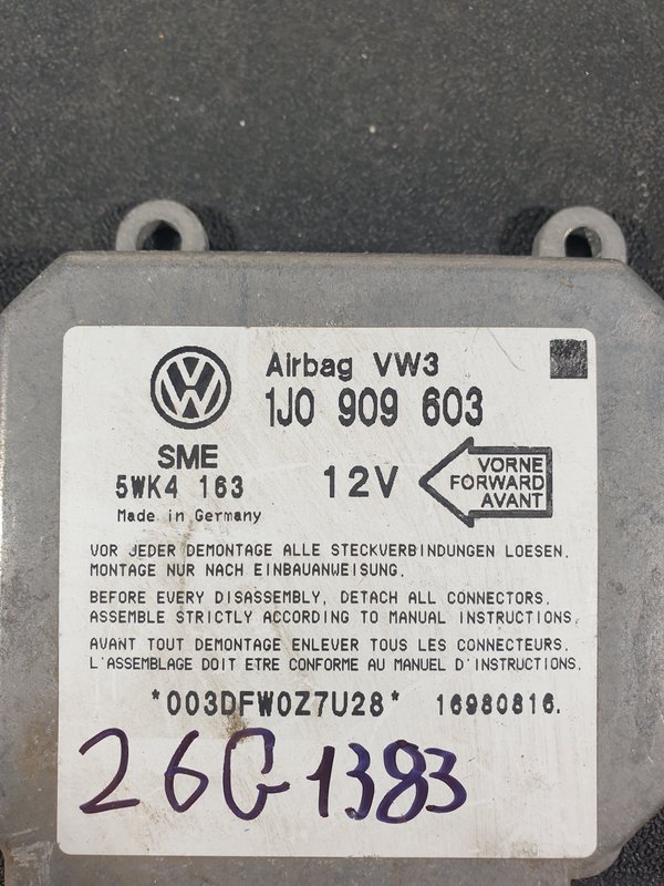 Centralina Airbag VW POLO III 1J0909603