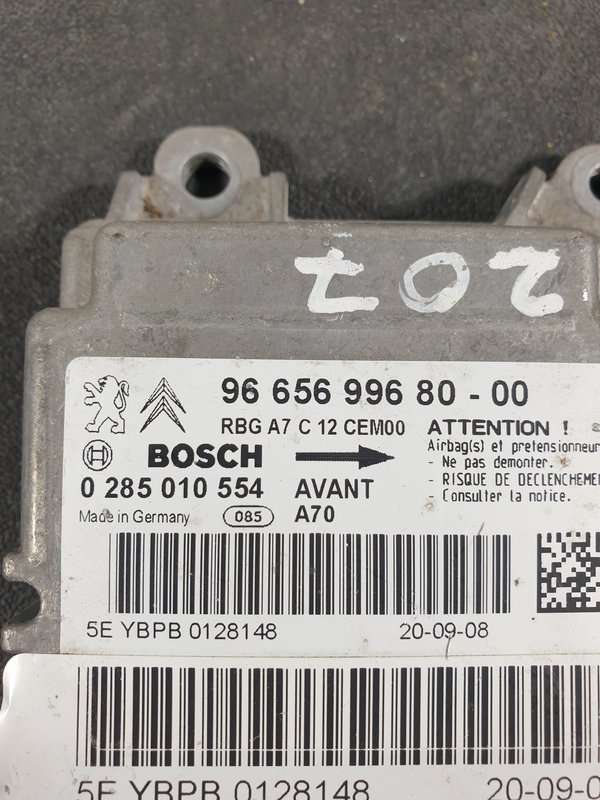 Centralina Airbags Peugeot 207 9665699680