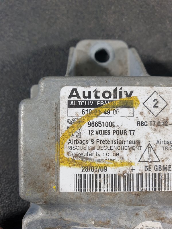 Centralina Airbags Peugeot 308 I 610714900