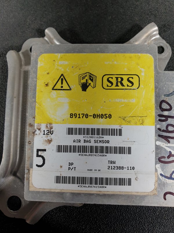 Centralina Airbags Citroen C1 891700H050