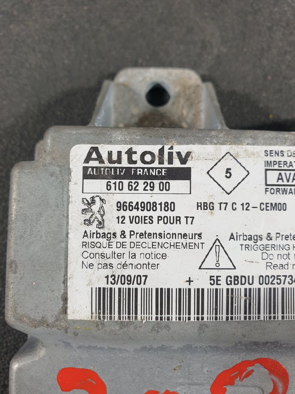 Centralina Airbags Peugeot 308 I 9664908180