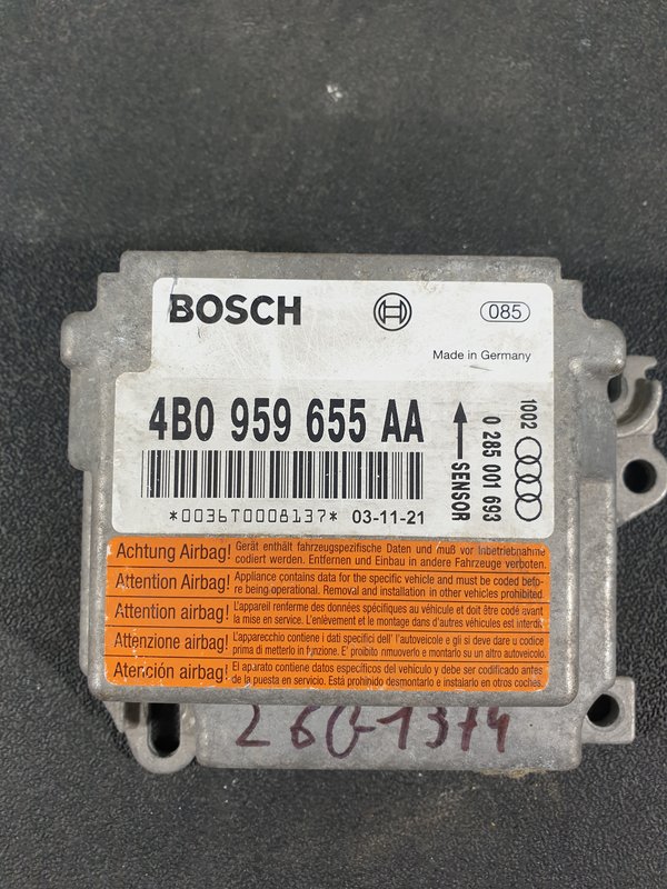 Centralina Airbag Audi A6 C5 4B0959655AA