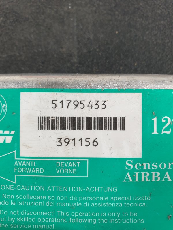 Centralina Airbags Fiat Punto 51795433