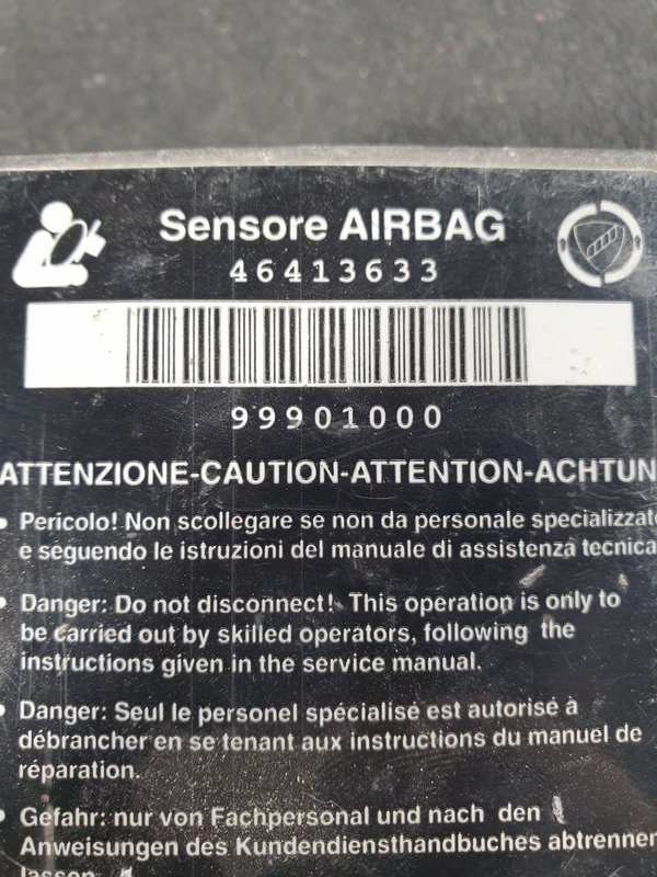 Centralina Airbags Fiat Brava 46413633