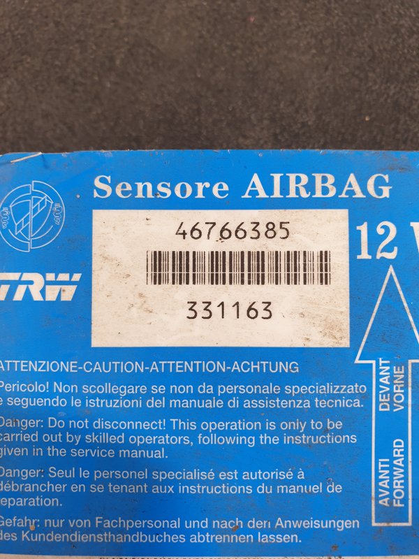 Centralina Airbags Fiat Punto II 46766385
