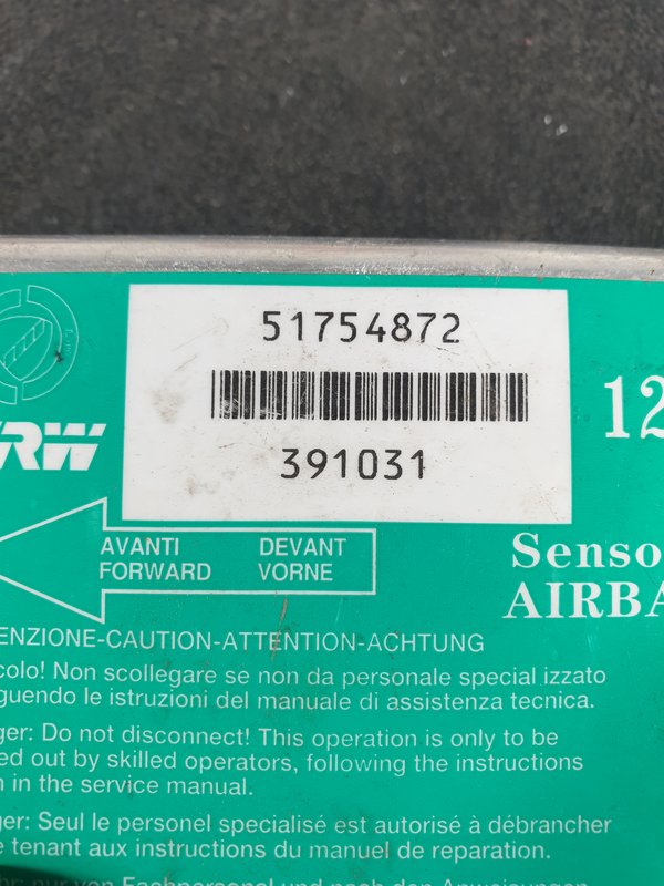 Centralina Airbags Fiat Grande Punto 51754872