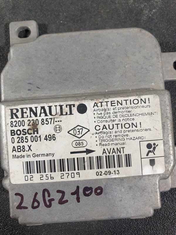 Centralina Airbags RENAULT CLIO II 8200230857