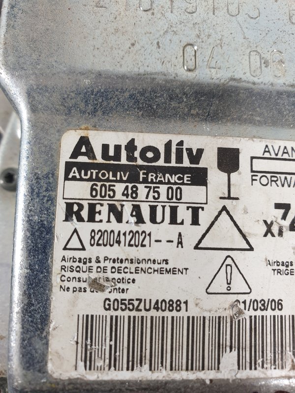 Centralina Airbags RENAULT Laguna II 8200412021