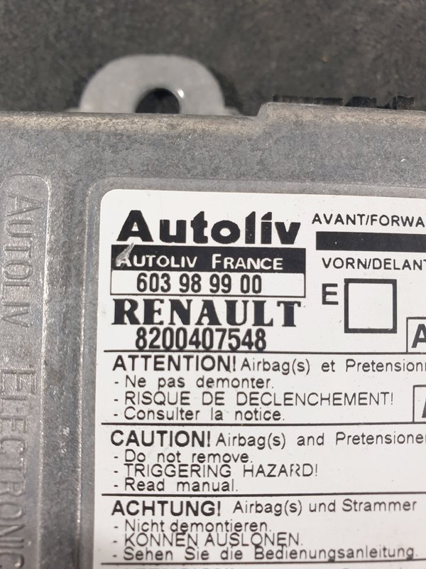 Centralina Airbags Renault Megane II 8200407548