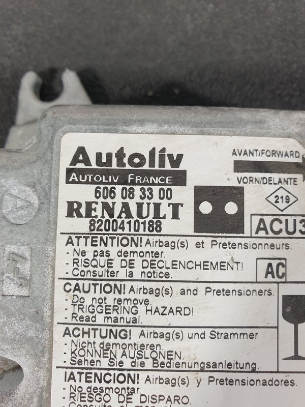 Centralina Airbags Renault Kangoo I 8200410188