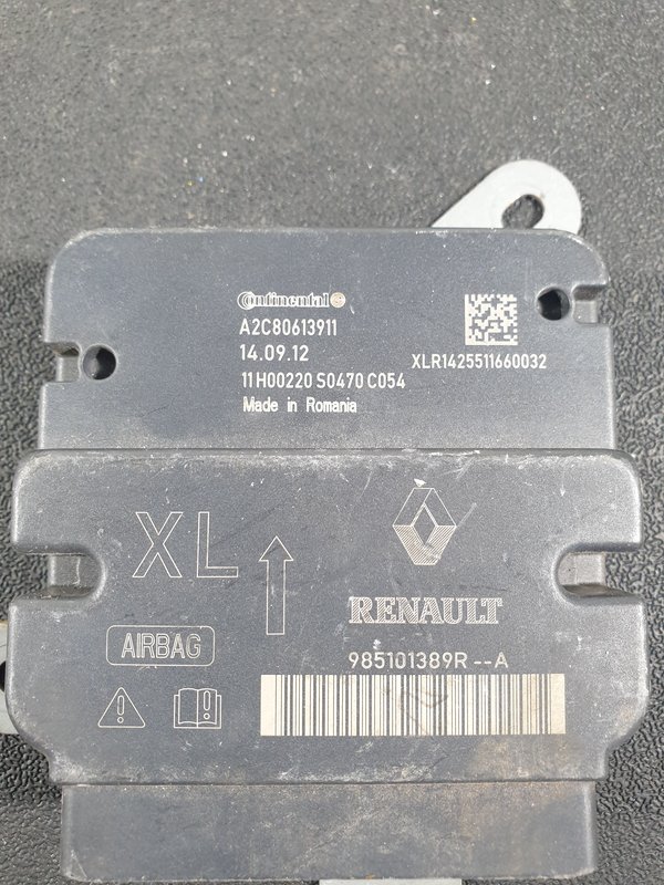 Centralina Airbags RENAULT Clio IV 985101389R