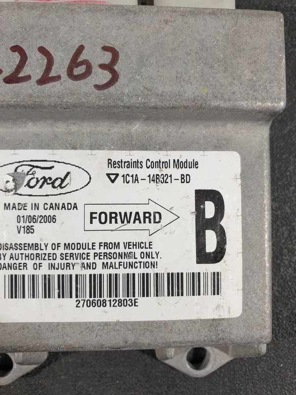 Centralina Airbags Ford Transit 1C1A14B321
