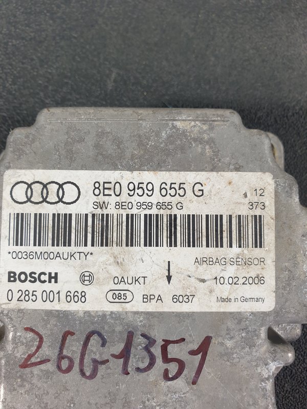 Centralina Airbag Audi A4 B7 8E959655G
