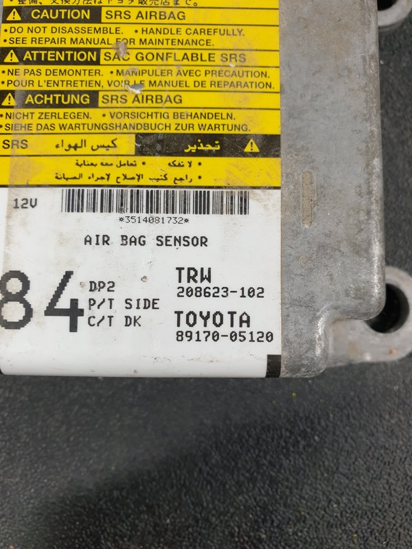 Centralina Airbags Toyota Avensis 8917005120