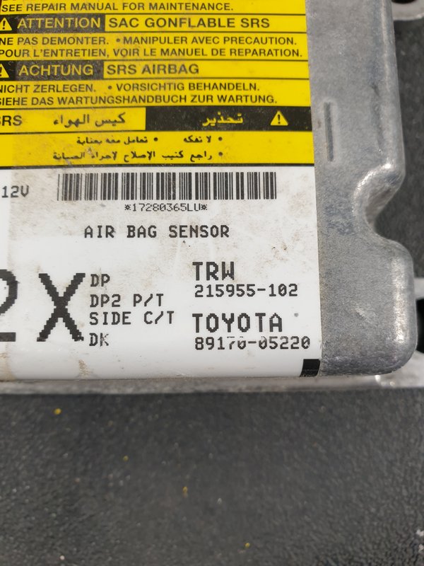 Centralina Airbags Toyota Avensis 8917005220