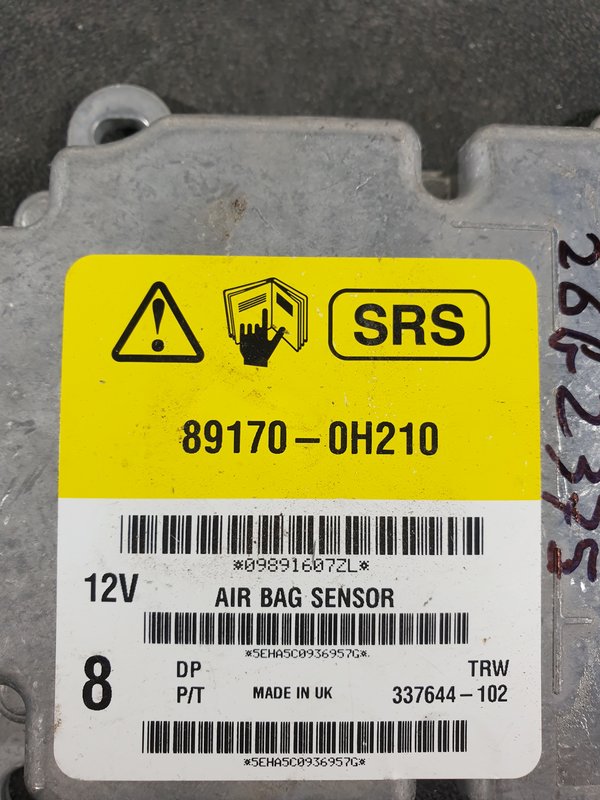 Centralina Airbags TOYOTA AYGO 891700H210