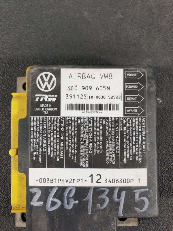 Centralina Airbag VW Passat B6 3C0909605M
