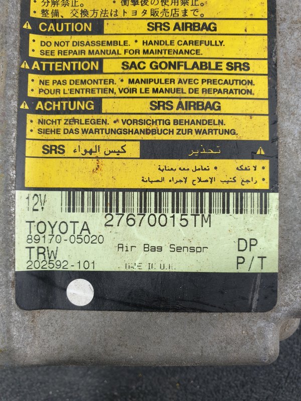 Centralina Airbags TOYOTA AVENSIS 8917005020
