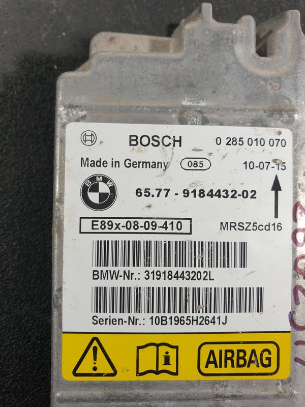 Centralina Airbags BMW 3 E91 31918443202L