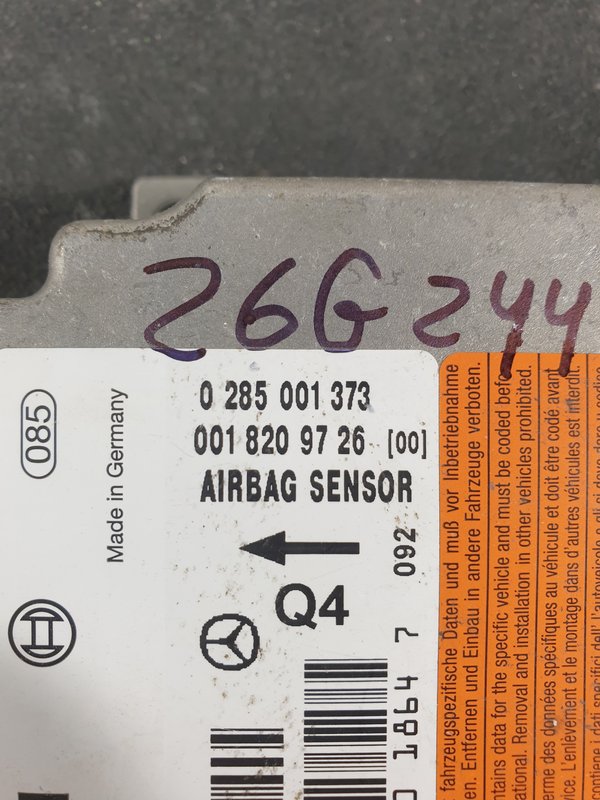 Centralina Airbags MERCEDES CLASSE C W203 0018209726