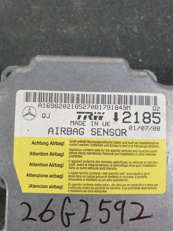 Centralina Airbags Mercedes A Class W169 A1698202185