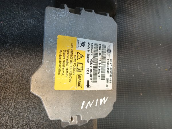 Centralina Airbags MINI COOPER 313454346014