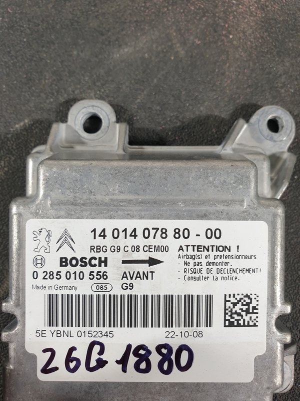 Centralina Airbag Citroen Jumpy Fiat Skudo 1401407880