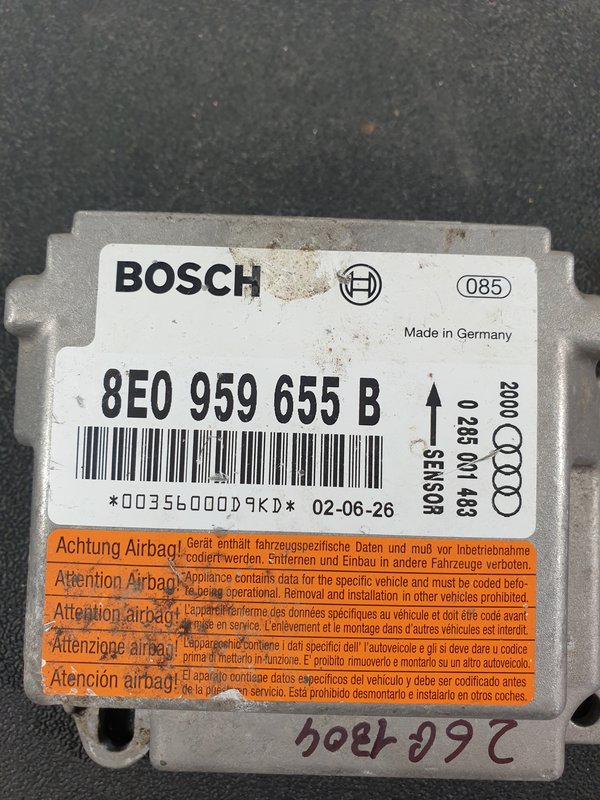 Centralina Airbag AUDI A4 B6 8E0959655B