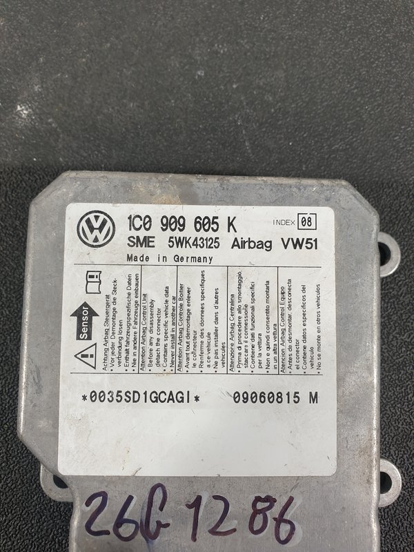 Centralina Airbag VW POLO 1C0909605K
