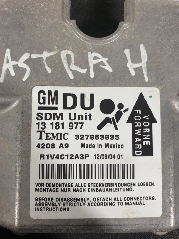 Centralina Airbags Opel Astra H 13181977