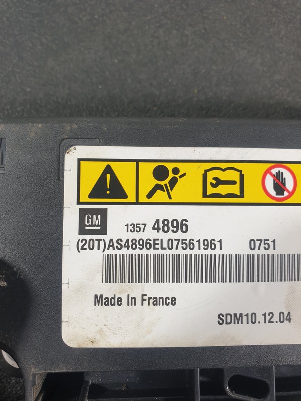 Centralina Airbags Opel Astra J 13574896