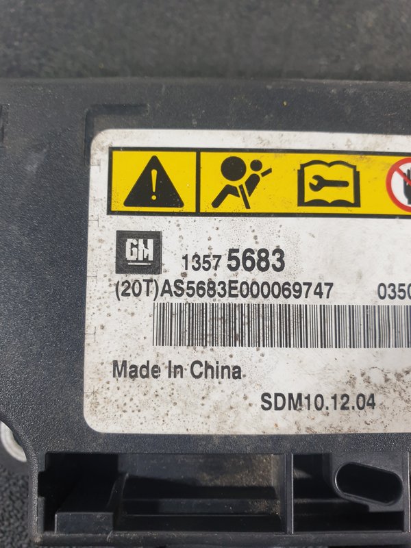 Centralina Airbags Opel Astra J 13575683