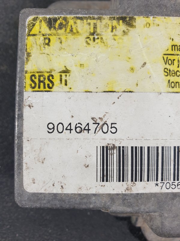 Centralina Airbags Opel Vectra B 90464705