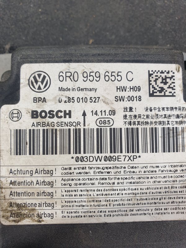 Centralina Airbag Seat Ibiza IV 6R0959655C