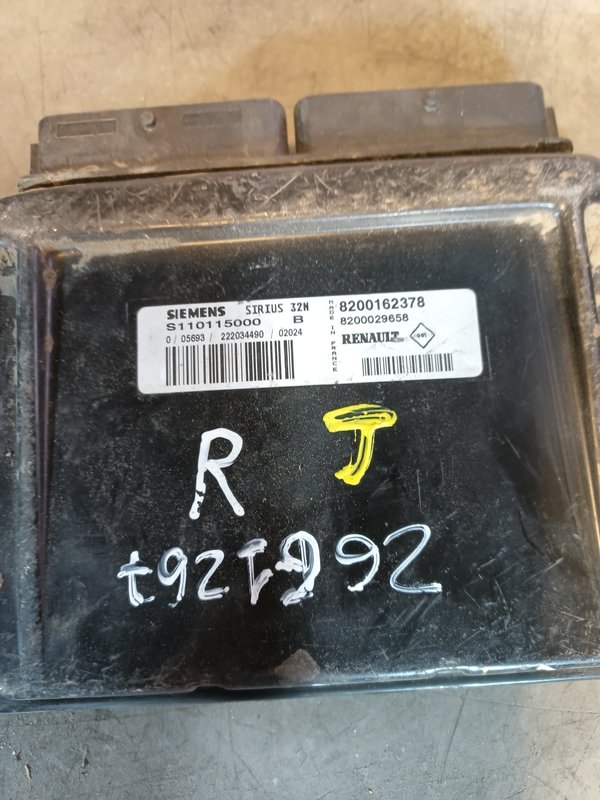Centralina Motor RENAULT 1.2 16v 8200162378