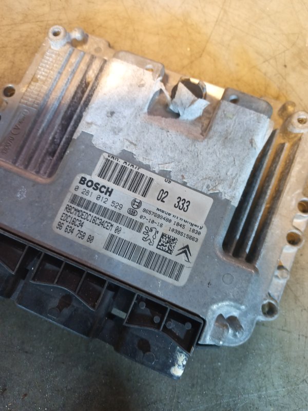 Centralina Motor Peugeot 207 1.4 HDI 9663475880