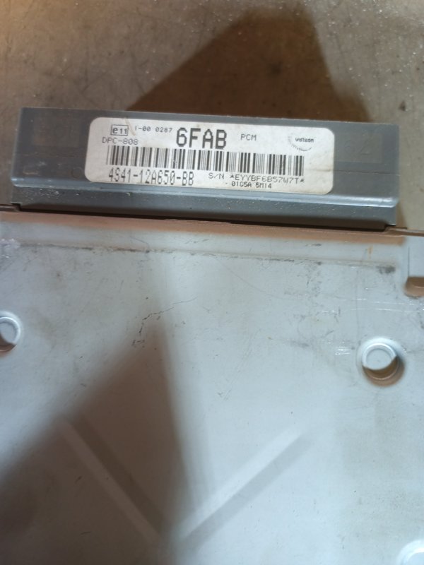 Centralina Motor FORD TRANSIT 1.8 4S4112A650BB
