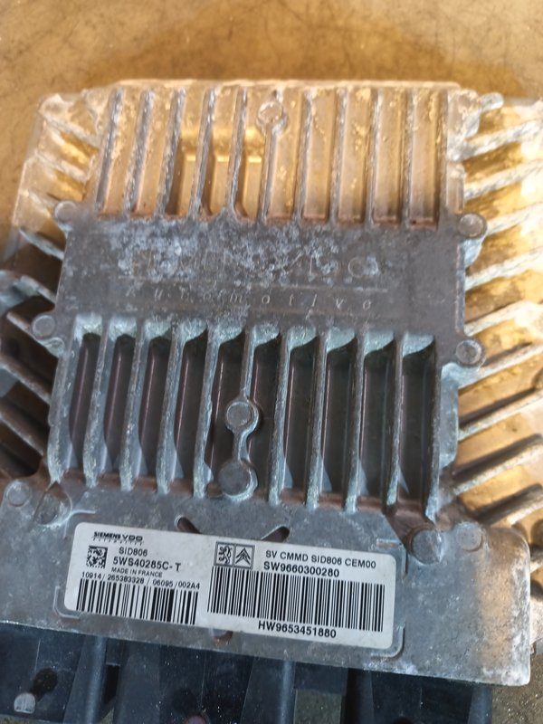 Centralina Motor GROUP PSA 9660300280
